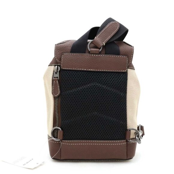 Coach CH074 Hudson Small Canvas Sling Backpack NWT PRICE FIRM - Picture 5 of 7
